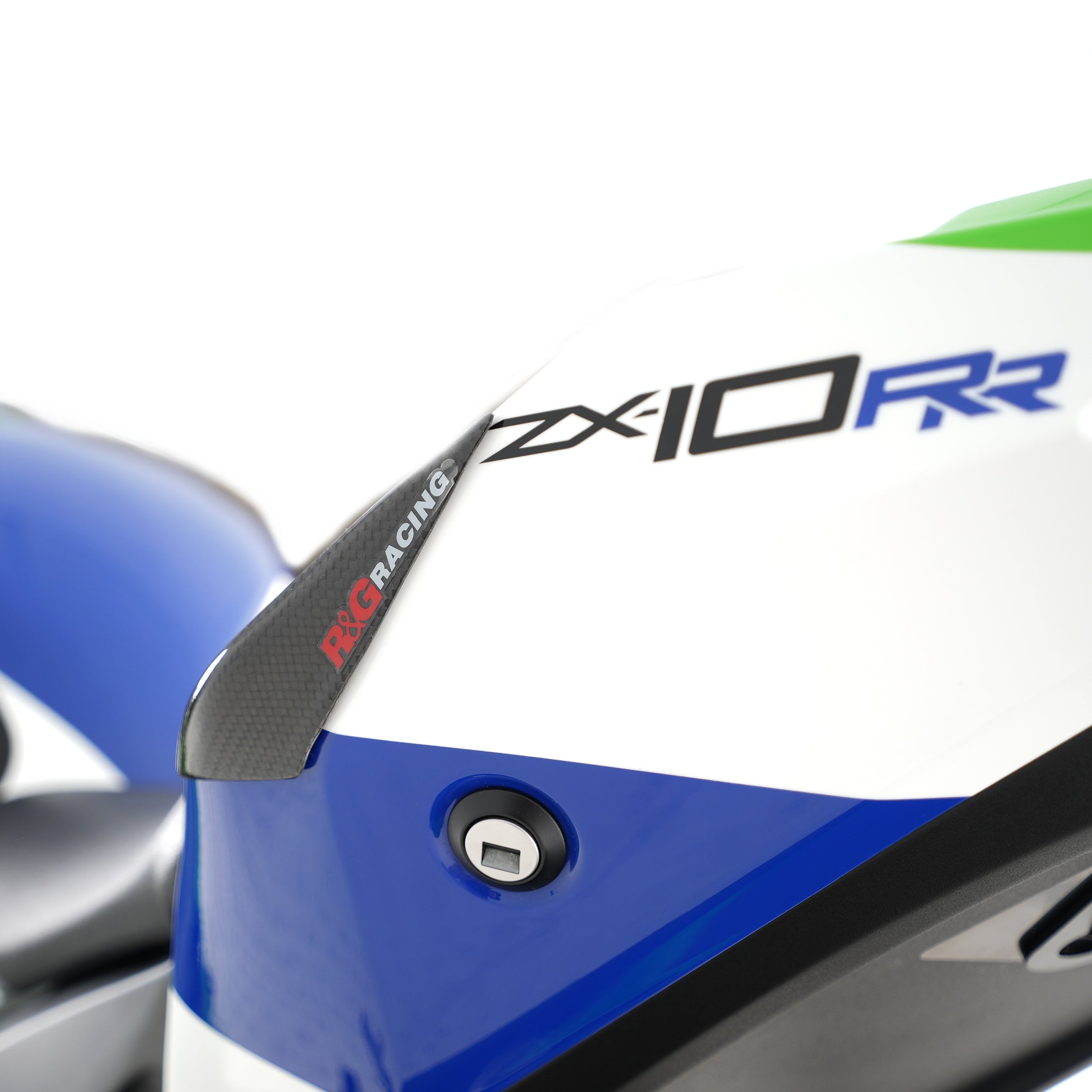 Carbon Fibre Tail Sliders for Kawasaki ZX-10R '21-25 & ZX-10RR '21-25.
