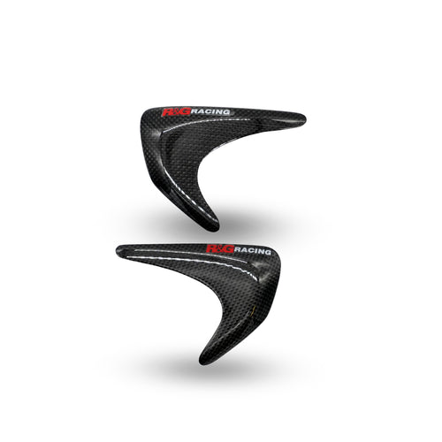 Carbon Tank Sliders for Triumph Speed Triple 1200RS '21-, Speed Triple 1200RR '22- & Speed Triple 1200RX '25-