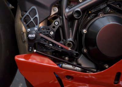 Adjustable Rearsets for Ducati 848, 1098 and 1198