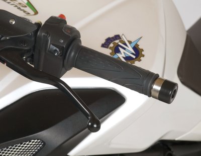 Bar End Sliders for MV Agusta Brutale 675 '12- and Brutale 800 '12- & Brutale 800RR '18-, Brutale 1000RS '24-25.
