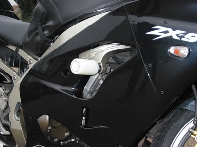 Crash Protectors - Classic Style for Kawasaki ZX9R F from 2002 onwards