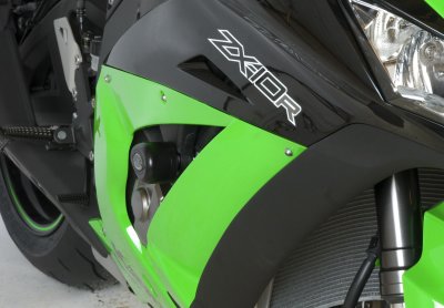 Crash Protectors - Aero Style for Kawasaki ZX10R  '11-25 & ZX-10RR '21-25  (RACE KIT)