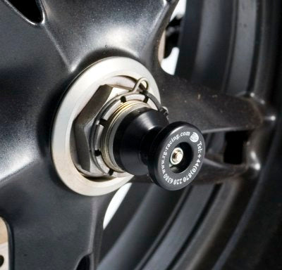 Spindle Sliders for Triumph Sprint ST '05-, Speed Triple '97- '10, Daytona 955i & (T)595
