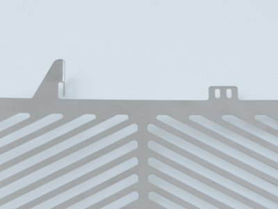 Stainless Steel Radiator Guard for Triumph Tiger 800 '11-