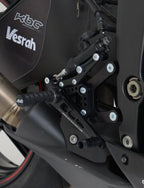 Adjustable Rearsets for Kawasaki ZX6R '07- RACE SETUP