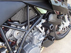 Crash Protectors - Classic Style for KTM 950 Supermoto, 950 Supermoto R, 990 Super Duke, 990R Super Duke, 990 Supermoto '08 and 990 SMT.