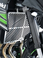 Stainless Steel Radiator Guard for Kawasaki Z1100 '26-, Versys 1100 '25-,  Ninja 1000SX '20- '24, Ninja 1100SX '25-, Ninja 1100SX '25- & 7 others.