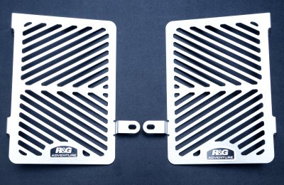 Stainless Steel Radiator Guard for Honda XL700V Transalp '08-