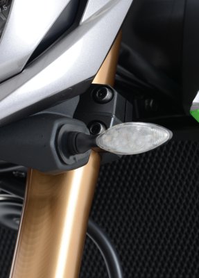 Front Indicator Adapter Kit for the Kawasaki Z1100 '26-,  Ninja 250 ('13-'17) Z1000 '14-, Z125, Z650 and Z300 models