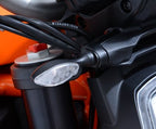 Front Indicator Adapter Kit for the KTM 1290 Superduke '14- '24, KTM 790 Duke '18-, 790 Adventure '19-'22, 1290 Super Duke R '20- '24 & KTM 890 Adventure '20-'22