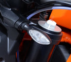 Front Indicator Adapter Kit for the KTM 1290 Superduke '14- '24, KTM 790 Duke '18-, 790 Adventure '19-'22, 1290 Super Duke R '20- '24 & KTM 890 Adventure '20-'22