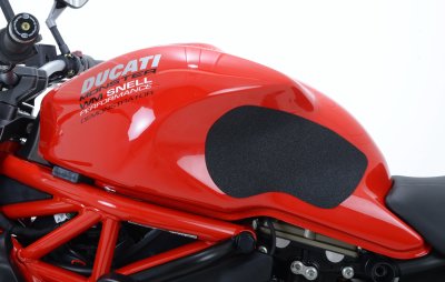 R&G Tank Traction Grip for Ducati Monster 1100 /  1100 EVO '10- &, 1200 S '14- and 797 '17-
