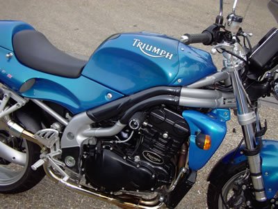 Crash Protectors - Classic Style for Triumph Speed Triple '97-'07