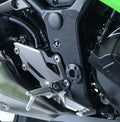 R&G Boot Guard Kit for Kawasaki Ninja 250 ('13-'17), Ninja 300 '13-, Z250 '13-'18 and Z300 models