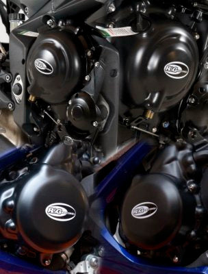 Engine Case Cover Kit (2pc) for Triumph Street Triple & R 14-, Triumph Daytona 675 & R '13-, Street Triple 765 '17-