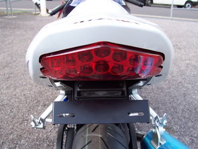 Tail Tidy for Suzuki GSXR600 and GSXR750 K4-K5 models