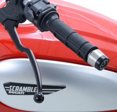 Bar End Sliders for Ducati Scrambler (800) '15-, Urban Enduro '15-'17, Desert Sled '18-, Ducati Scrambler Street Classic '18- & Suzuki V-Strom 1050 '20-