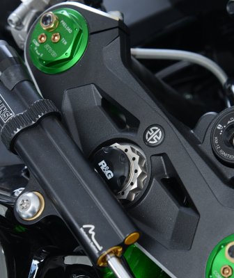 Top Yoke Cap for Triumph Street Triple RX 2015- Triumph Street Triple RS 765 '17-, Street Triple 765 RX '26-,  Kawasaki Ninja H2 & H2R '15- '24 & Kawasaki ZH2 '20- '24 models.