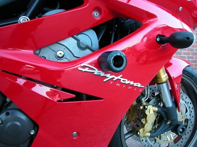 Crash Protectors - Classic Style for Triumph 675 Daytona '06-'12
