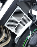 Brushed Aluminium Radiator Guard for the Kawasaki Vulcan S '15- '24 & Vulcan Cafe '18-