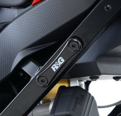 Rear Foot Rest Blanking Plate Kit for BMW S1000XR '15-'19, Trident 660 '21- & Daytona 660 '24-