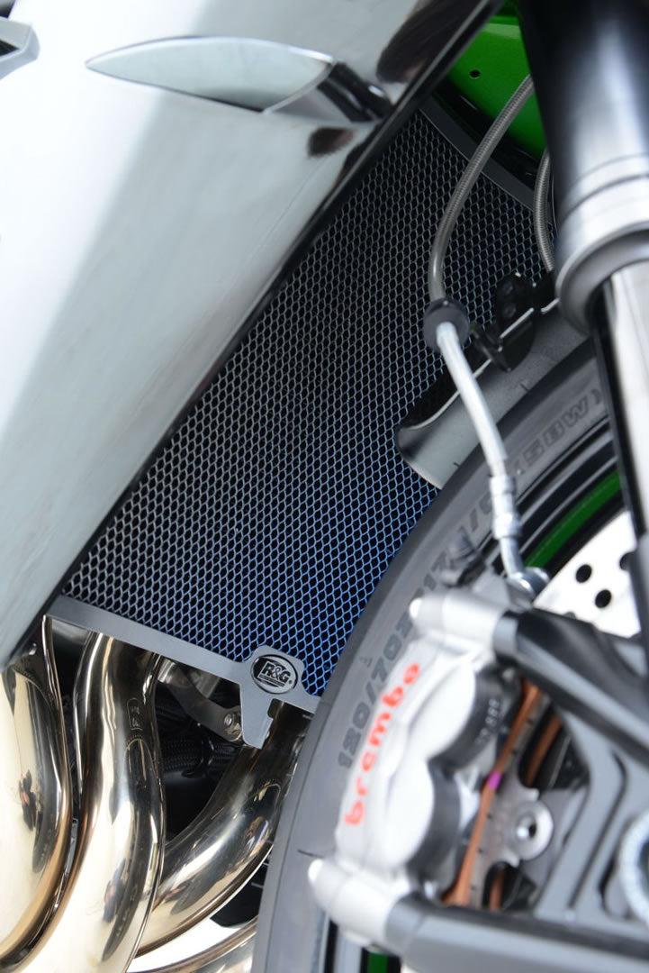 Titanium Radiator Guard for MV Agusta F4 1000R '10-
