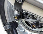Offset Cotton Reels for Triumph Street Twin '16-, Thruxton 1200 / R '16-, Speed Twin 1200 '19-'21, Scrambler 1200 XC/XE '19-, Scrambler 900 '23-25 & Speed Twin 900 '22- '24