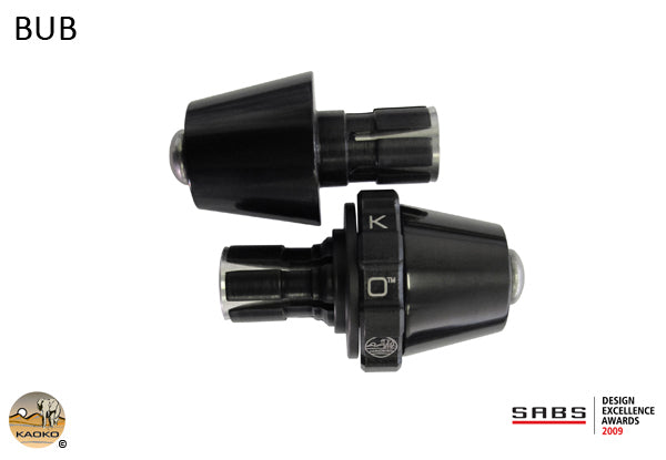 Kaoko Throttle Stabilizer for Buell Ulysses XB12X & XB12XT, Lightning XB12S, Firebolt XB12R, 1125R (2008-)  with or wihout OEM handguards (incl. matching left hand side Bar-End Weight : black finish)