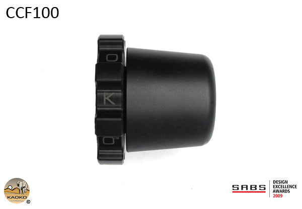 Kaoko Throttle Stabilizer for BMW K1300GT, K1200GT, R1200RT (-2009), R1150RT, R1150R, R1150GS, R1150GS Adventure, R1100RT, R1100R, R1100GS, R850 GS, R850R. Also for Barkbusters VPS and Storm handguards
