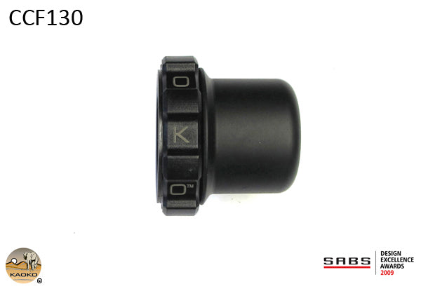 Kaoko Throttle Stabilizer for BMW K1600GT, K1600GTL (2012-); models with black bar end weights