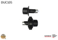 Kaoko Throttle Stabilizer for Ducati 848 EVO models '08-, 1100 EVO '08-, Monster 1200/S '14-, Monster 796 ABS '10- and 5 others  (including matching left hand side Bar-End weight)