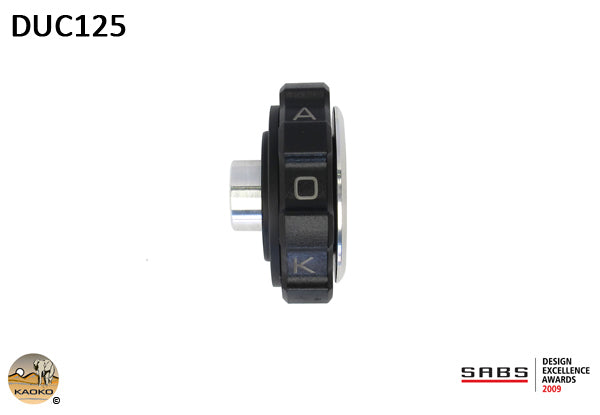 Kaoko Throttle Stabilizer for Ducati Monster 1200 '13-16 & Scrambler 1100 Pro '20-25 with CRG Mirrors