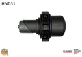 Kaoko Throttle Stabilizer for Honda models with 19mm ID bars and 31mm OD bar weights; incl. F6B Goldwing (2013-), VFR800/Blackbird (2001-),  CBR1100XX Blackbird,  VTR1000 Firestorm (1998-2008), CBR650F (2015-), CTX700/N/ND/DCT (2013-), CBR650R '19-