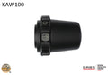 Kaoko Throttle Stabilizer for Kawasaki Z750S, Z750R (-2009), Z1000 (-2009), Z800(2013-2015), ZZR1100, ZZR1200, & ZRX1200R : models with tapered cylindrical bar end weights.