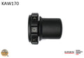 Kaoko Throttle Stabilizer for Kawasaki ZX-6R (ZX636-B1), Z1000 '10-, ZX-6R '16-, Z300 '16-, ZX-7R '91-'96, ZH2 '20- & ZX-4R(R) (SE) '23-  (models with parallel 30mm OD bar end weights).