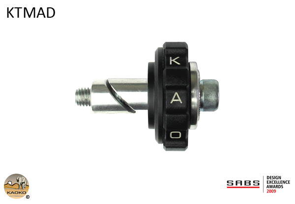 Kaoko Throttle Stabilizer for KTM 990 SMT, 1290 Super Adventure (R) '21- '24,  890 SMT '23- '24, Husqvarna Norden 901 '22- ,GASGAS SM700 '22-25 & 10 others (with OEM handguards and Touratech hand guards)