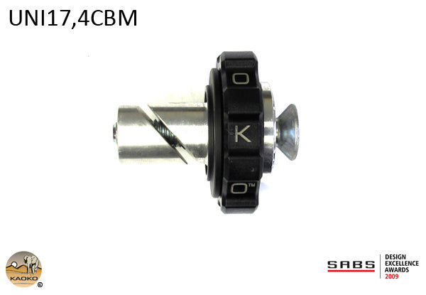 Kaoko Throttle Stabilizer for Various Custom Applications; also to fit 7/8\ (22mm) OD aftermarket handle bars with or wihout handgurds : Special Order Item"