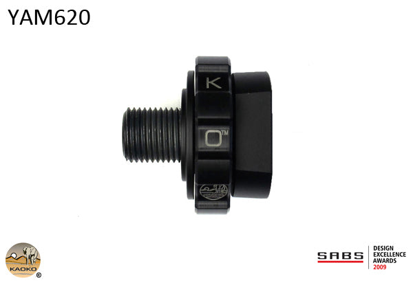 Kaoko Throttle Stabilizer for the Yamaha Tenere XT660Z (with OEM hand guards) (With Barkbusters hand guards)