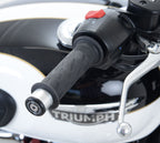 Bar End Sliders for the Triumph Street Cup '17-, Bonneville T120 '16-25 & Bonneville Bobber '17-'25.