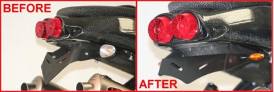 Tail Tidy for Aprilia RSV '01-'03 and Tuono -'05