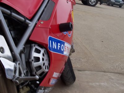 Crash Protectors - Classic Style for Ducati 748 and 996 2002 onwards
