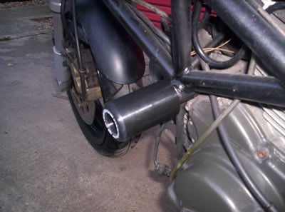 Crash Protectors - Classic Style for Ducati Monster '97- '00.