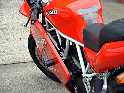Crash Protectors - Classic Style for Ducati 750SS (early '90s)