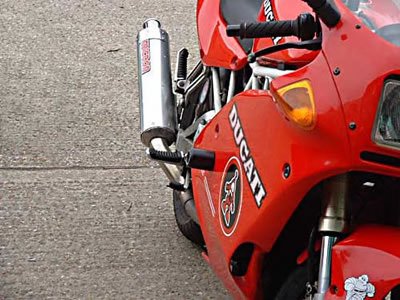 Crash Protectors - Classic Style for Ducati 750SS (early '90s)