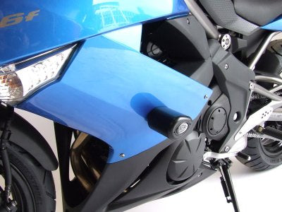 Crash Protectors - Aero Style for Kawasaki ER6-F (Ninja 650R) FAIRED. 2009 - 2011