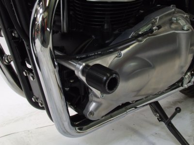 Crash Protectors - Classic Style for  Triumph Thruxton '04-, Bonneville '08-25, Scrambler '06-